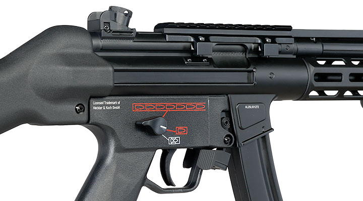 Heckler & Koch MP5 Sportsline EyeTrace Vollmetall Airsoft ECU-Mosfet S-AEG 6mm BB schwarz Bild 7