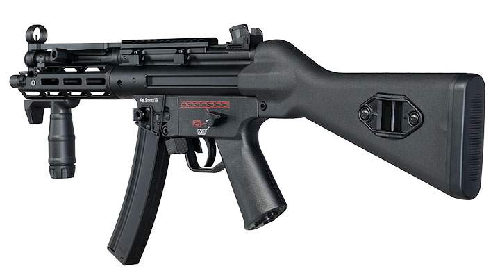Heckler & Koch MP5 Sportsline EyeTrace Vollmetall Airsoft ECU-Mosfet S-AEG 6mm BB schwarz Bild 9