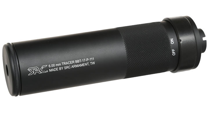 Ersatzteilset SRC Meteor Aluminium BB Tracer Unit Suppressor 14mm- schwarz