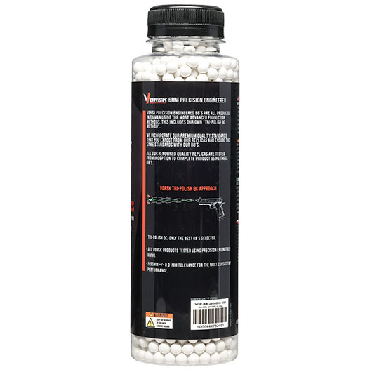 Vorsk Bio Triple Polished QC BBs 0,32g 2.000er Flasche weiss Bild 1