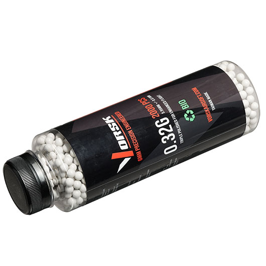 Vorsk Bio Triple Polished QC BBs 0,32g 2.000er Flasche weiss Bild 4