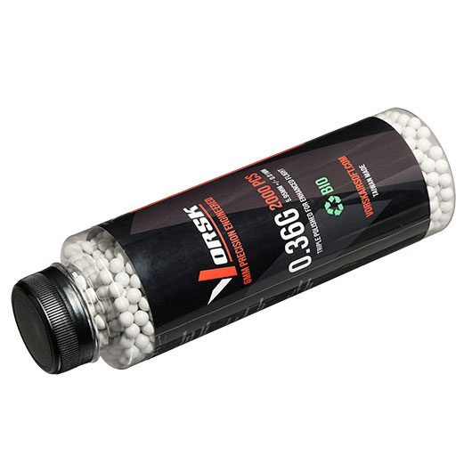 Vorsk Bio Triple Polished QC BBs 0,36g 2.000er Flasche weiss Bild 4