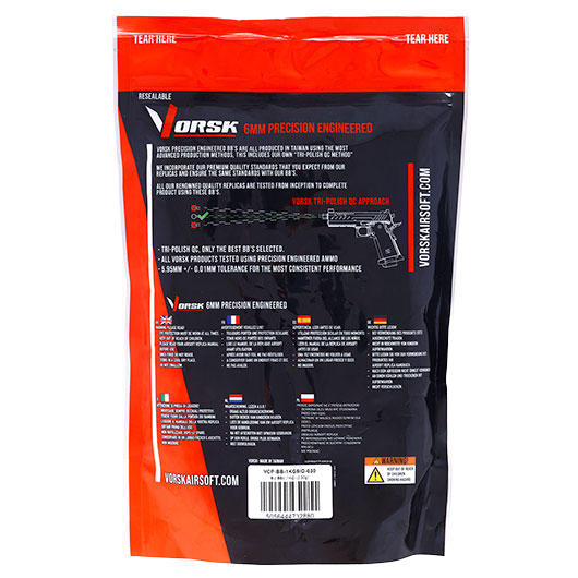 Vorsk Bio Triple Polished QC BBs 0,30g 3.330er / 1 kg Beutel weiss Bild 1