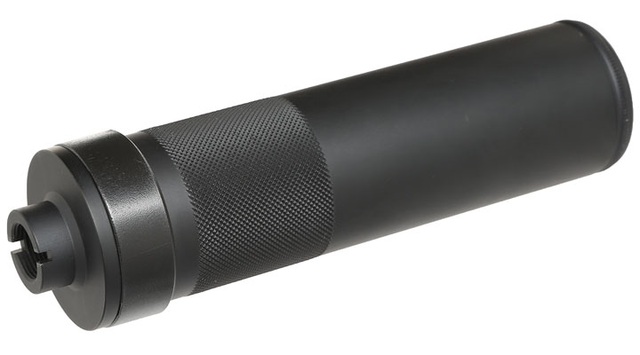 SRC Meteor Aluminium BB Tracer Unit Suppressor 14mm- schwarz Bild 3