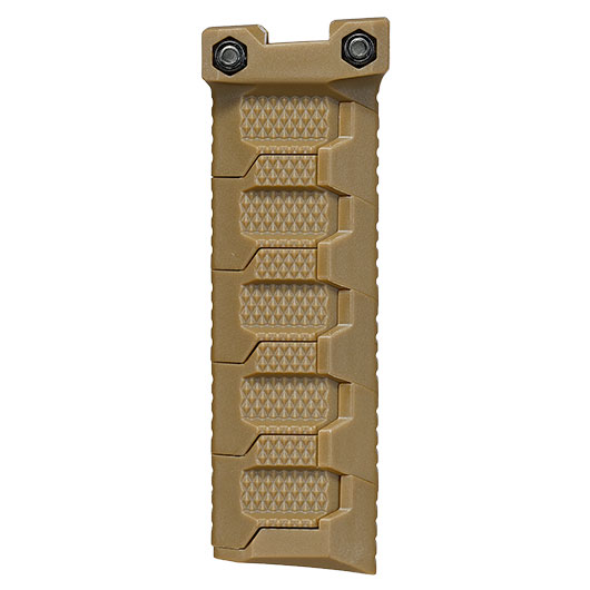 WoSport Stacked Modular Grip Frontgriff f. 20 - 22 mm Schienen tan Bild 5