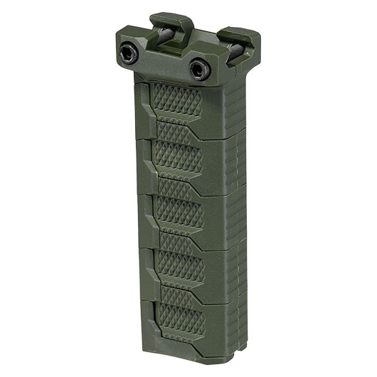 WoSport Stacked Modular Grip Frontgriff f. 20 - 22 mm Schienen oliv Bild 2