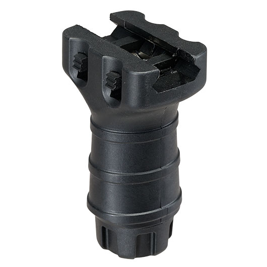 Double Bell TD-Style Stubby Frontgriff f. 20 - 22 mm Schienen schwarz Bild 1