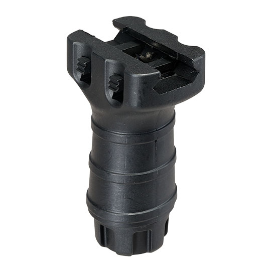 Double Bell TD-Style Stubby Frontgriff f. 20 - 22 mm Schienen schwarz Bild 2