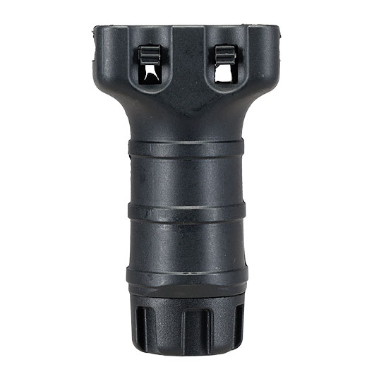 Double Bell TD-Style Stubby Frontgriff f. 20 - 22 mm Schienen schwarz Bild 3