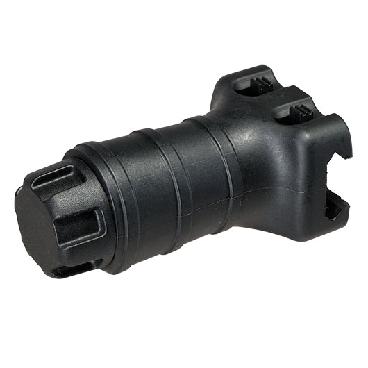 Double Bell TD-Style Stubby Frontgriff f. 20 - 22 mm Schienen schwarz Bild 5