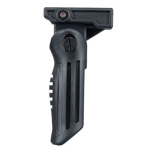 Double Bell Folding Vertical Frontgriff f. 20 - 22 mm Schienen schwarz Bild 4