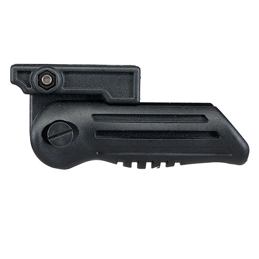 Double Bell Folding Vertical Frontgriff f. 20 - 22 mm Schienen schwarz Bild 8