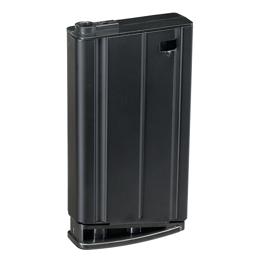 Double Bell MK17 / SCAR-H Stahlblech-Magazin Mid-Cap 90 Schuss schwarz Bild 2