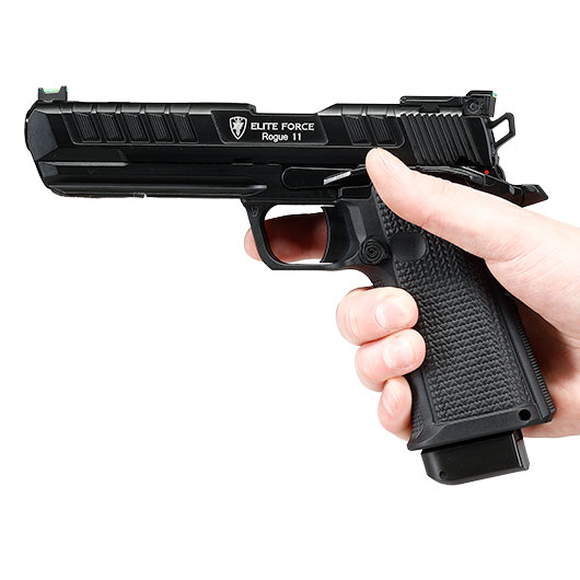 Elite Force Rogue 11 Vollmetall Airsoftpistole CO2BB 6mm BB schwarz Bild 3
