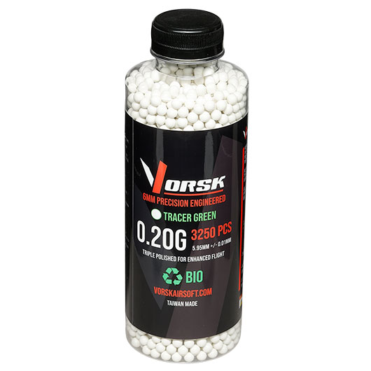 Vorsk Bio Tracer Triple Polished QC BBs 0,20g 3.250er Flasche gr�n Bild 2