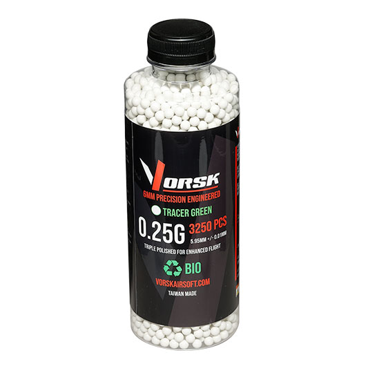 Vorsk Bio Tracer Triple Polished QC BBs 0,25g 3.250er Flasche gr�n Bild 2