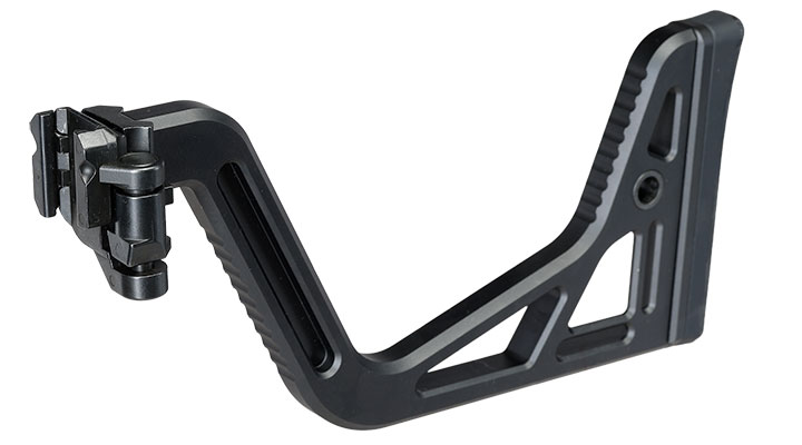 5KU Aluminium Visor Helmet Minimalist Skeleton Klappschaft f. 20 - 22 mm Schienen schwarz