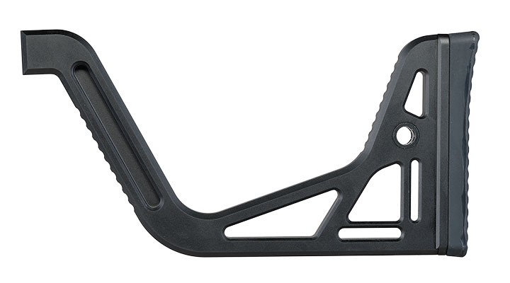 5KU Aluminium Visor Helmet Minimalist Skeleton Klappschaft f. 20 - 22 mm Schienen schwarz Bild 1