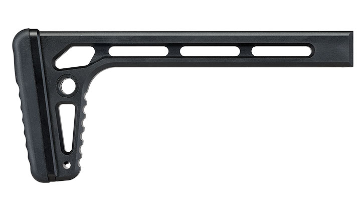 5KU Aluminium Minimalist Skeleton Klappschaft f. 20 - 22 mm Schienen schwarz Bild 2