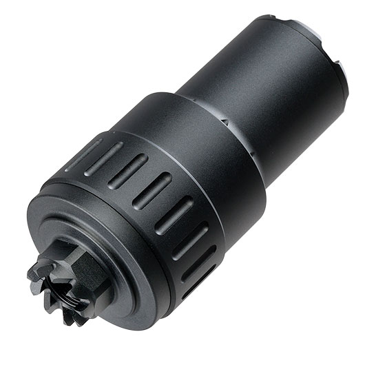 5KU Tactical SF 9x19 CNC Aluminium Flash-Hider 14mm- schwarz Bild 1