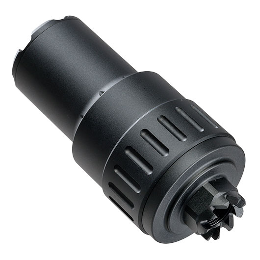 5KU Tactical SF 9x19 CNC Aluminium Flash-Hider 14mm- schwarz Bild 3