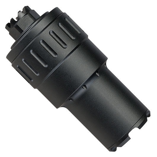5KU Tactical SF 9x19 CNC Aluminium Flash-Hider 14mm- schwarz Bild 5