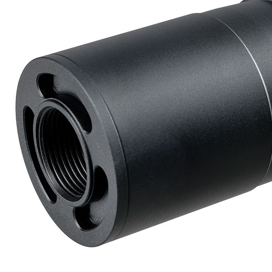 5KU DTKP Type 2 Hexagon Aluminium AK Suppressor 24mm+ schwarz Bild 7