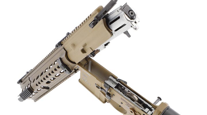 Heckler & Koch G95K Airsoft Vollmetall ETU / MosFet S-AEG 6mm BB gr�nbraun Bild 4