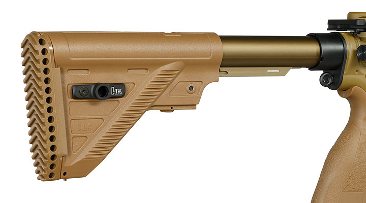 Heckler & Koch G95K Airsoft Vollmetall ETU / MosFet S-AEG 6mm BB gr�nbraun Bild 10