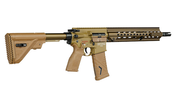 Heckler & Koch G95K Airsoft Vollmetall ETU / MosFet S-AEG 6mm BB gr�nbraun Bild 4