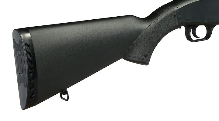D.E. M500 Combat Shotgun Fixed Stock Version Springer 6mm BB schwarz Bild 9