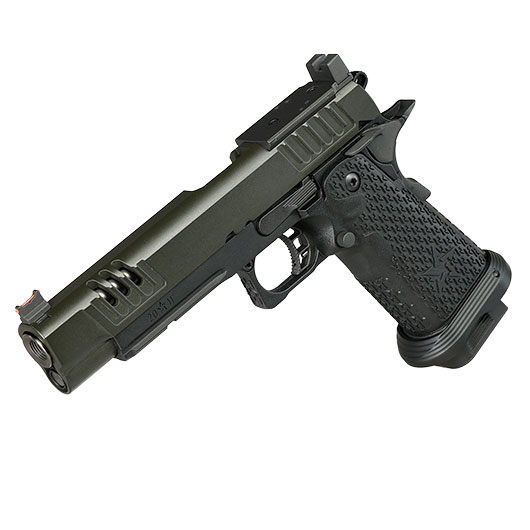 EMG Staccato 2011 XL Vollmetall VIP Grip GBB 6mm BB schwarz Bild 10
