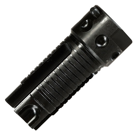 VFC QDC Style Aluminium Suppressor Quick Detach mit 3 Prong Stahl Flash-Hider 14mm- tan Bild 10