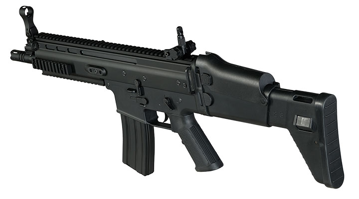Double Bell Socom-L / MK16 Mod 0 Professional Line S-AEG 6 mm BB schwarz Bild 11