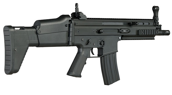 Double Bell Socom-L / MK16 Mod 0 Professional Line S-AEG 6 mm BB schwarz Bild 4