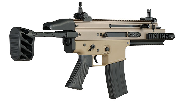 Double Bell Socom-SC Professional Line S-AEG 6 mm BB tan Bild 4