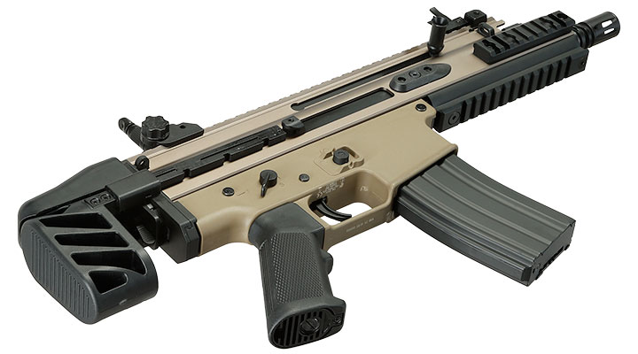 Double Bell Socom-SC Professional Line S-AEG 6 mm BB tan Bild 5