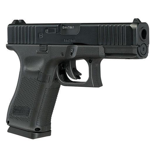 Glock 19 Gen. 5 Airsoft mit Metallschlitten CO2 NBB 6mm BB schwarz Bild 9