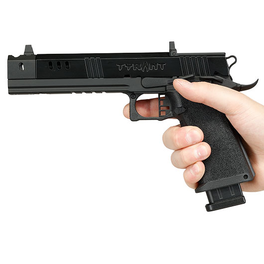 Modify Hi-Capa 6 Tyrant 2011 Prime Max Vollmetall GBB 6mm BB schwarz Bild 3
