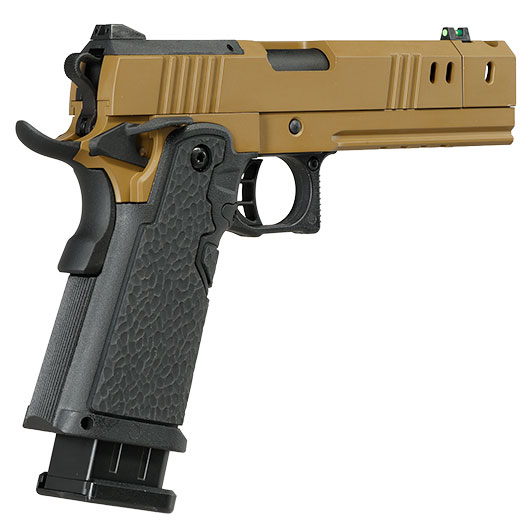Modify Hi-Capa 5.1 Tyrant 2011 Full Size Vollmetall GBB 6mm BB Flat Dark Earth Bild 6