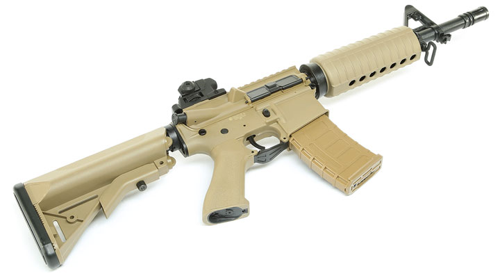 SRC SR4-PE Light Sport Series AEG 6mm BB Desert Tan Bild 4