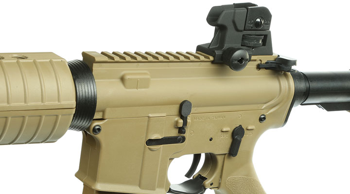 SRC SR4-PE Light Sport Series AEG 6mm BB Desert Tan Bild 7