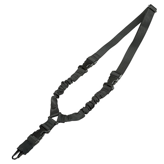 Romantac 1-Punkt Tragegurt Dual Bungee Universal Tactical Heavy Duty Version schwarz