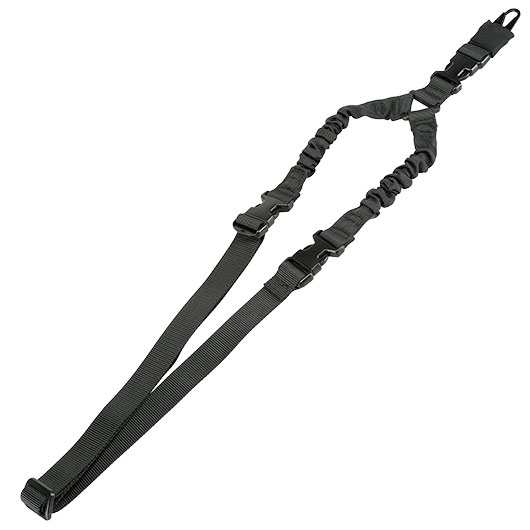 Romantac 1-Punkt Tragegurt Dual Bungee Universal Tactical Heavy Duty Version schwarz Bild 1