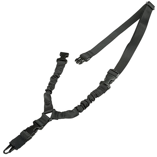 Romantac 1-Punkt Tragegurt Dual Bungee Universal Tactical Heavy Duty Version schwarz Bild 2