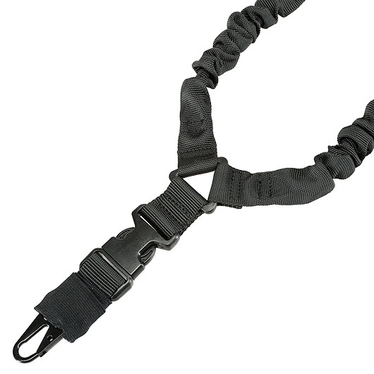 Romantac 1-Punkt Tragegurt Dual Bungee Universal Tactical Heavy Duty Version schwarz Bild 3