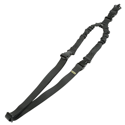 Romantac 1-Punkt Tragegurt Dual Bungee Universal Tactical Heavy Duty Version mit QD-Halterung schwarz Bild 1