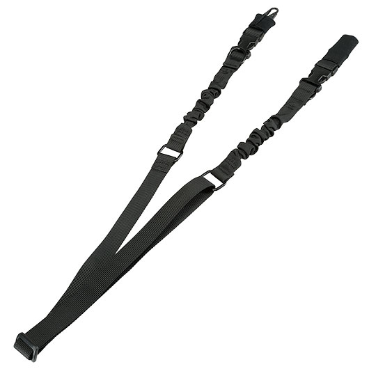 Romantac 2-Punkt Tragegurt Dual Bungee Universal Tactical Heavy Duty Version schwarz Bild 1