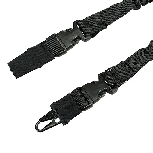 Romantac 2-Punkt Tragegurt Dual Bungee Universal Tactical Heavy Duty Version schwarz Bild 2