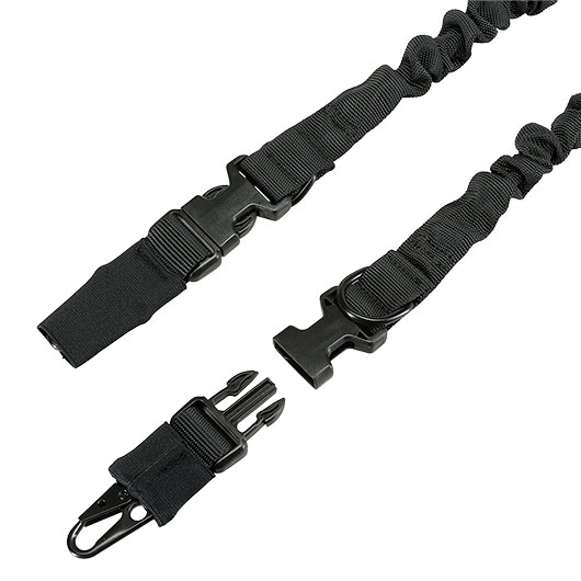Romantac 2-Punkt Tragegurt Dual Bungee Universal Tactical Heavy Duty Version schwarz Bild 3